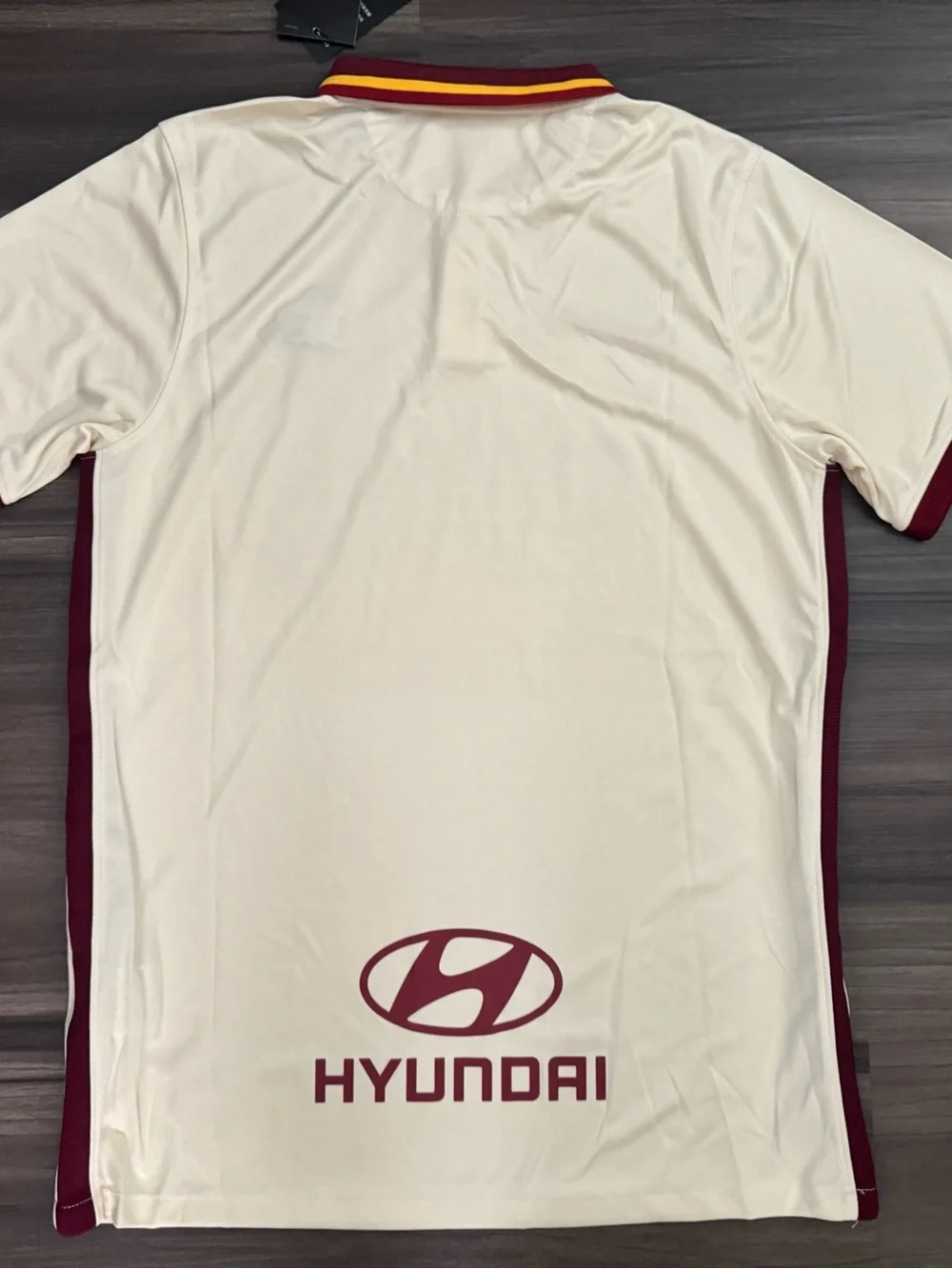 Nike Qatar Airways AS Roma Stadium Soccer Futbol Football Jersey Men Medium NWT